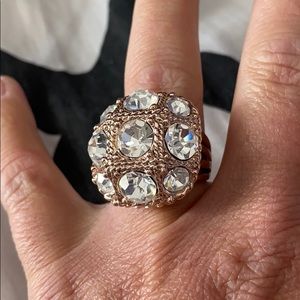 Express rose gold ring